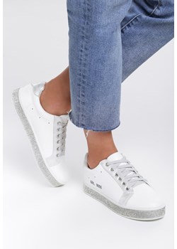 Trampki damskie Renee ze skóry ekologicznej 