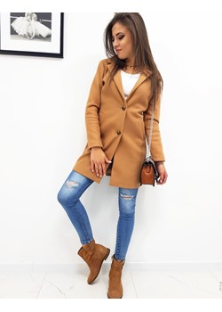 Płaszcz damski Dstreet brązowy 