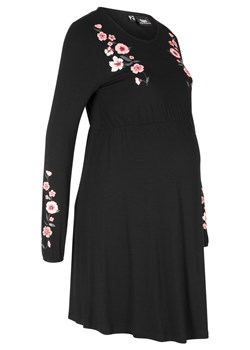 Sukienka ciążowa Bonprix w kwiaty 