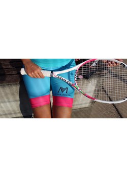 Mariusz Zdziech szorty niebieskie sportowe 