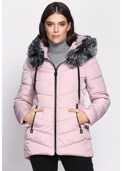 Kurtka damska Born2be bez wzorów z kapturem 