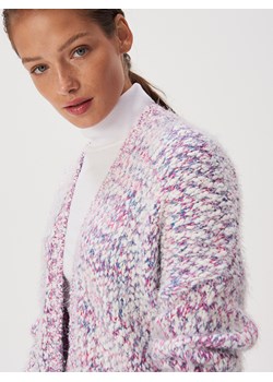 Sinsay sweter damski casualowy z dekoltem w serek 