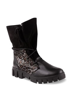 Workery damskie Lan-Kars w zwierzęcy wzór z tworzywa sztucznego młodzieżowe 