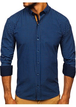 Koszula męska Denley z długim rękawem z kołnierzykiem button down 
