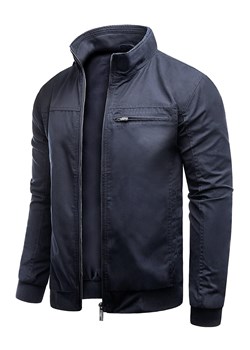 Kurtka męska Risardi czarna skórzana 