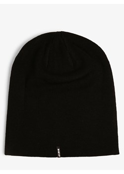 Barts Dwustronna czapka męska Mężczyźni Sztuczne włókno czarny jednolity ze sklepu vangraaf w kategorii Czapki zimowe męskie - zdjęcie 74616738