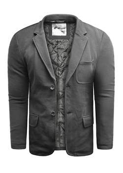 Marynarka męska szara Risardi jesienna 