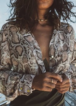 Koszula damska z długimi rękawami elegancka 