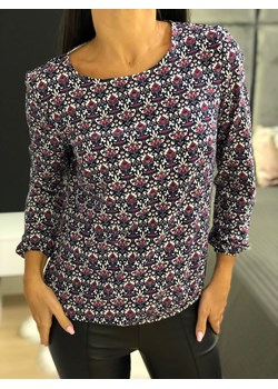 Bluzka damska Modnakiecka.pl z okrągłym dekoltem jesienna 