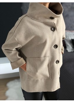 Kurtka damska beżowa Modnakiecka.pl 