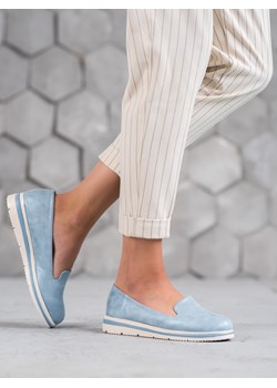 Półbuty damskie CzasNaButy płaskie gładkie jesienne bez zapięcia 