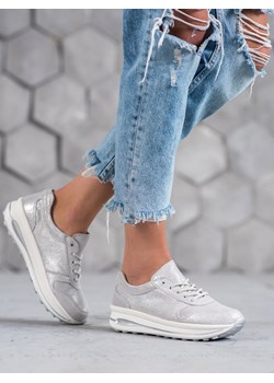 Buty sportowe damskie CzasNaButy sznurowane płaskie 