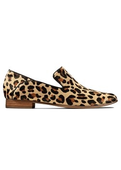 Lordsy Clarks w abstrakcyjnym wzorze bez zapięcia 