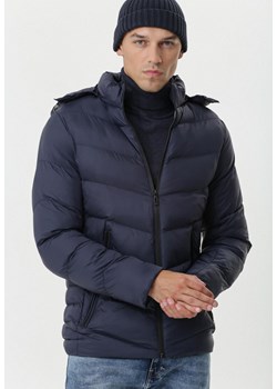 Kurtka męska Born2be granatowa na zimę 