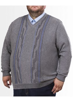 Sweter męski Big Men Certified bawełniany 