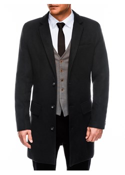 Płaszcz męski czarny 