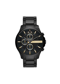 Czarny zegarek Armani 