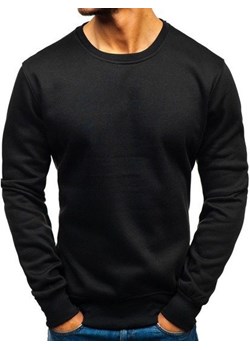 Bluza męska bez kaptura czarna Denley 2001 ze sklepu Denley w kategorii Bluzy męskie - zdjęcie 76453756