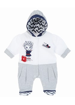 Odzież dla niemowląt Ewa Collection szara z bawełny 