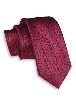 Czerwony krawat Alties w abstrakcyjnym wzorze 