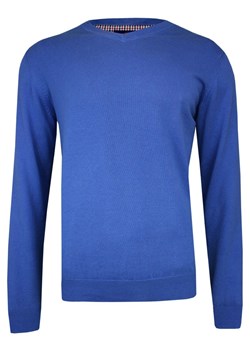 Adriano Guinari sweter męski niebieski 