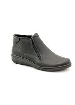 Czarne botki Helios casual 