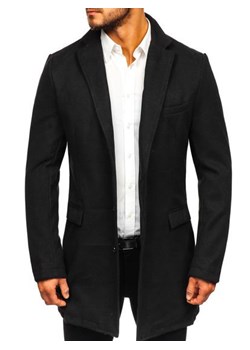 Płaszcz męski zimowy czarny Denley 1047 ze sklepu Denley w kategorii Płaszcze męskie - zdjęcie 76842895