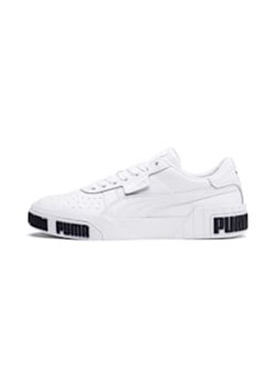 Puma buty sportowe damskie białe bez wzorów sznurowane 
