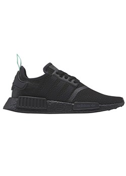 Buty sportowe damskie Adidas nmd na płaskiej podeszwie sznurowane na wiosnę bez wzorów 