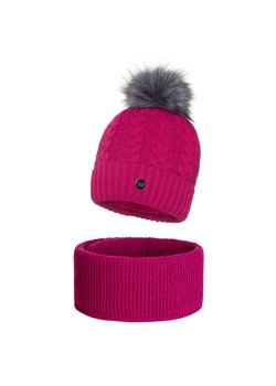 Zimowy komplet Damski ze sklepu JK-Collection w kategorii Komplety czapka i szalik damskie - zdjęcie 78498927