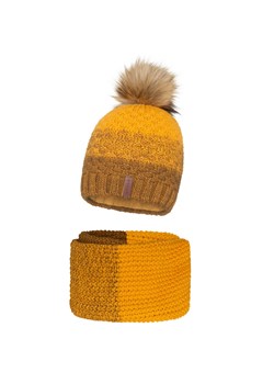 Zimowy komplet Damski ze sklepu JK-Collection w kategorii Komplety czapka i szalik damskie - zdjęcie 78499246