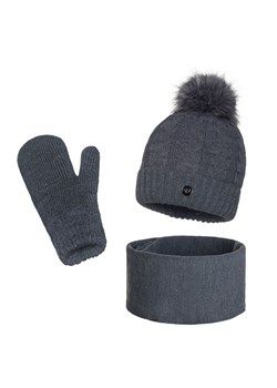 Zimowy komplet Damski ze sklepu JK-Collection w kategorii Komplety czapka i szalik damskie - zdjęcie 78499486