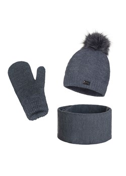 Zimowy komplet Damski ze sklepu JK-Collection w kategorii Komplety czapka i szalik damskie - zdjęcie 78500106