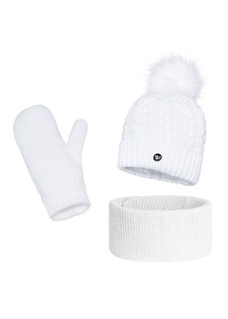 Zimowy komplet Damski ze sklepu JK-Collection w kategorii Komplety czapka i szalik damskie - zdjęcie 78500186