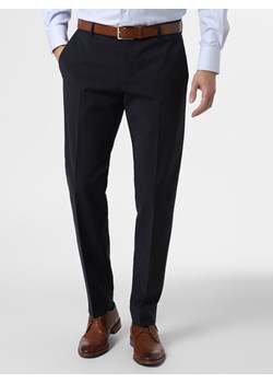 Finshley & Harding - Męskie spodnie od garnituru modułowego – Mitch, niebieski ze sklepu vangraaf w kategorii Spodnie męskie - zdjęcie 79459068