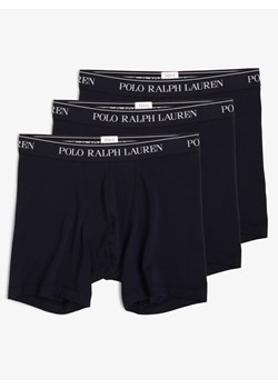 Polo Ralph Lauren Obcisłe bokserki pakowane po 3 szt. Mężczyźni Bawełna granatowy jednolity ze sklepu vangraaf w kategorii Majtki męskie - zdjęcie 79708355