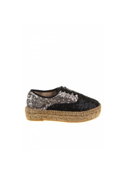 Espadryle damskie Harvey Nichols casual czarne letnie 