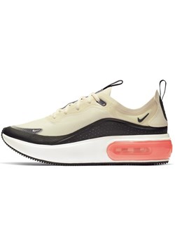 Buty sportowe damskie Nike beżowe bez wzorów 