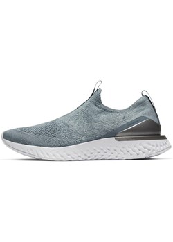 Buty sportowe damskie Nike do biegania bez wzorów szare 