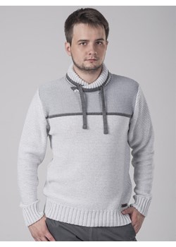 Dorian - białoszary - L ze sklepu Swetry Lasota w kategorii Swetry męskie - zdjęcie 80695659