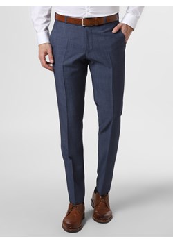 Wilvorst - Męskie spodnie od garnituru modułowego, niebieski ze sklepu vangraaf w kategorii Spodnie męskie - zdjęcie 80922929