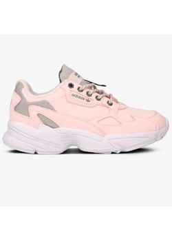 Buty sportowe damskie różowe Adidas sneakersy bez wzorów 
