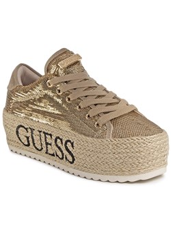 Złote buty damskie guess, wiosna 2020 w Domodi Złote buty damskie guess, wiosna 2020 w Domodi