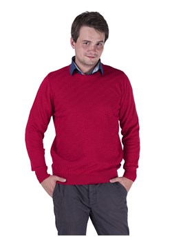 Markus pod szyję - czerwony - L ze sklepu Swetry Lasota w kategorii Swetry męskie - zdjęcie 81684115