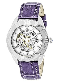 Zegarek automatyczny "Godiva" w kolorze srebrno-fioletowym ze sklepu Limango Polska w kategorii Zegarki - zdjęcie 81741297