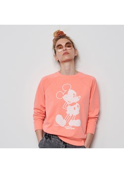 ADIDAS Różowy krótki top z haftem i napisem