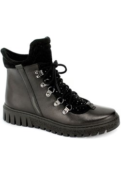 Botki Piechur Bis skórzane 