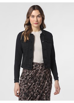 Noisy May Damska kurtka jeansowa Kobiety Jeansy czarny jednolity ze sklepu vangraaf w kategorii Kurtki damskie - zdjęcie 82826347