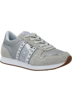 Buty sportowe damskie Trussardi Jeans wiosenne płaskie ze skóry 