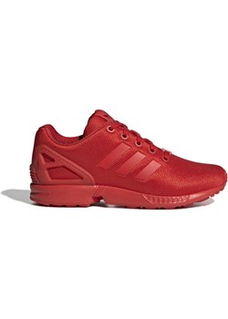Buty sportowe damskie Adidas Originals w stylu młodzieżowym zx flux płaskie bez wzorów 